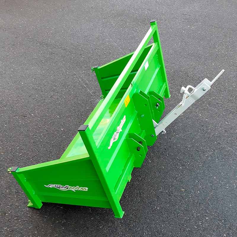 Caja de transporte para minitractor