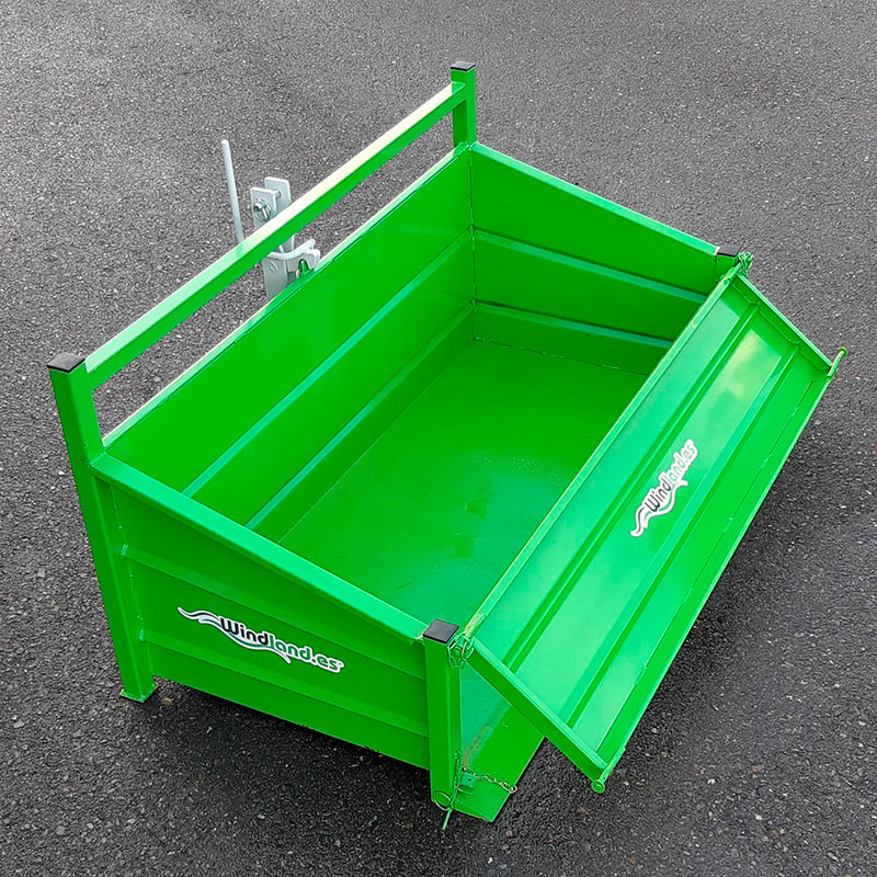 Caja de transporte para tractor